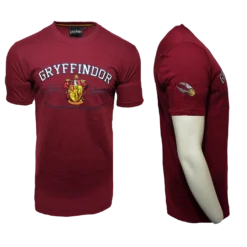 T-shirt Brodé Gryffindor (Gryffondor) Unisexe